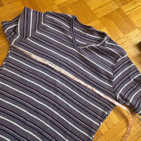 vintage 90s tshirt striped * accepting offers - Picture 4 of 5